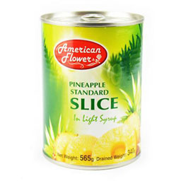کمپوت آناناس 565 گرمی امریکن فلاور