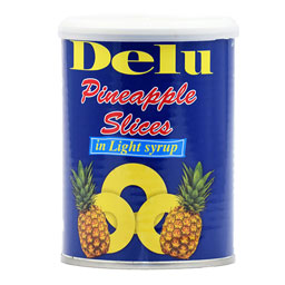DELU کمپوت اناناس 565 گرمی