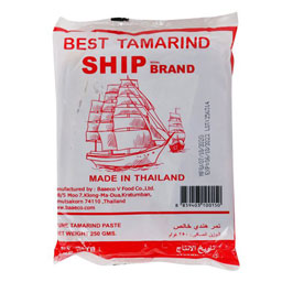 تمر هندی مقدار 250 گرمی شیپ