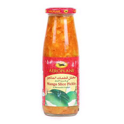 ترشی انبه در سرکه و روغن خردل وزن 450 گرمی ایروپلان