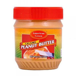 کره بادام زمینی 340 گرمی آمریکن گرین