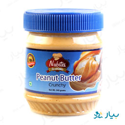 کره بادام زمینی با تکه های بادام زمینی 340 گرمی نوبایتز