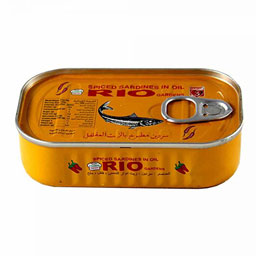 تن ماهی ساردین 125 گرمی ریو