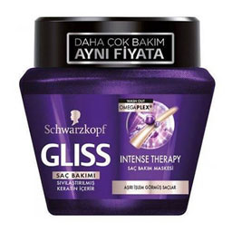 ماسک احیا کننده مو مدل INTENSE Therapy حجم 300 میلی لیتری گلیس