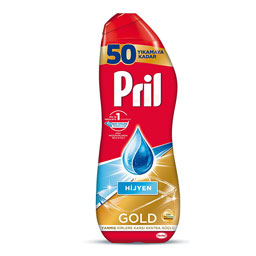 ژل ماشین ظرفشویی دوفاز مدل hijyen حجم 900 میلی لیتری پریل