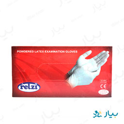 دستکش 10 تایی سایز متوسط رزی