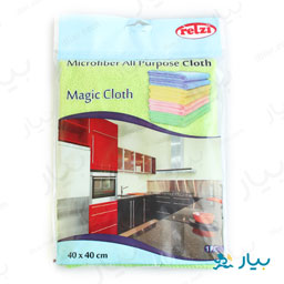 دستمال چند منظوره حوله ای میکروفیبر سبز رزی