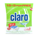 قرص ماشین ظرفشویی 11کاره 20عددی(5+15) کلارو