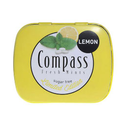 قرص خوشبو کننده دهان لیمو 14 گرمی کمپاس