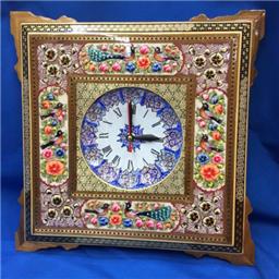 ساعت خاتم ونقاشی داخل مینا