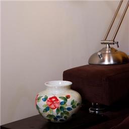 گلدان توپی دهانه باز