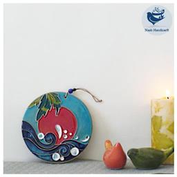 آویز نقش موج