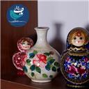 گلدان توپی گردن دار