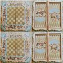 شطرنج وتخته نرد صدف وخاتم