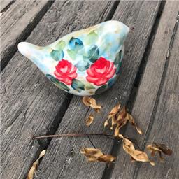 پرنده تپل گل سرخ