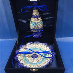 ست بشقاب وگلدون 20 سانتی