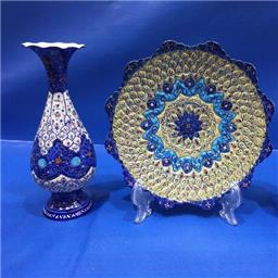 گلدون مینا نفیس 20 سانتی