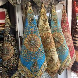 ترمه افشاری ابریشم طرح و رنگ بندی جدید