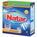 قرص ماشین ظرفشویی ناتار مدل All in One با رایحه پرتقال بسته ی 15